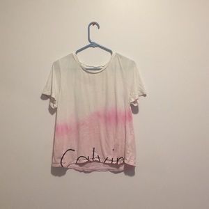 Calvin Klein ombré blouse